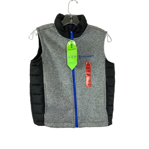 Free Country Boys Hybrid Vest - Picture 1 of 6